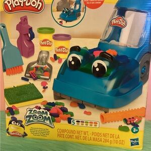Hasbro Play-Doh Blue Cleaning Set